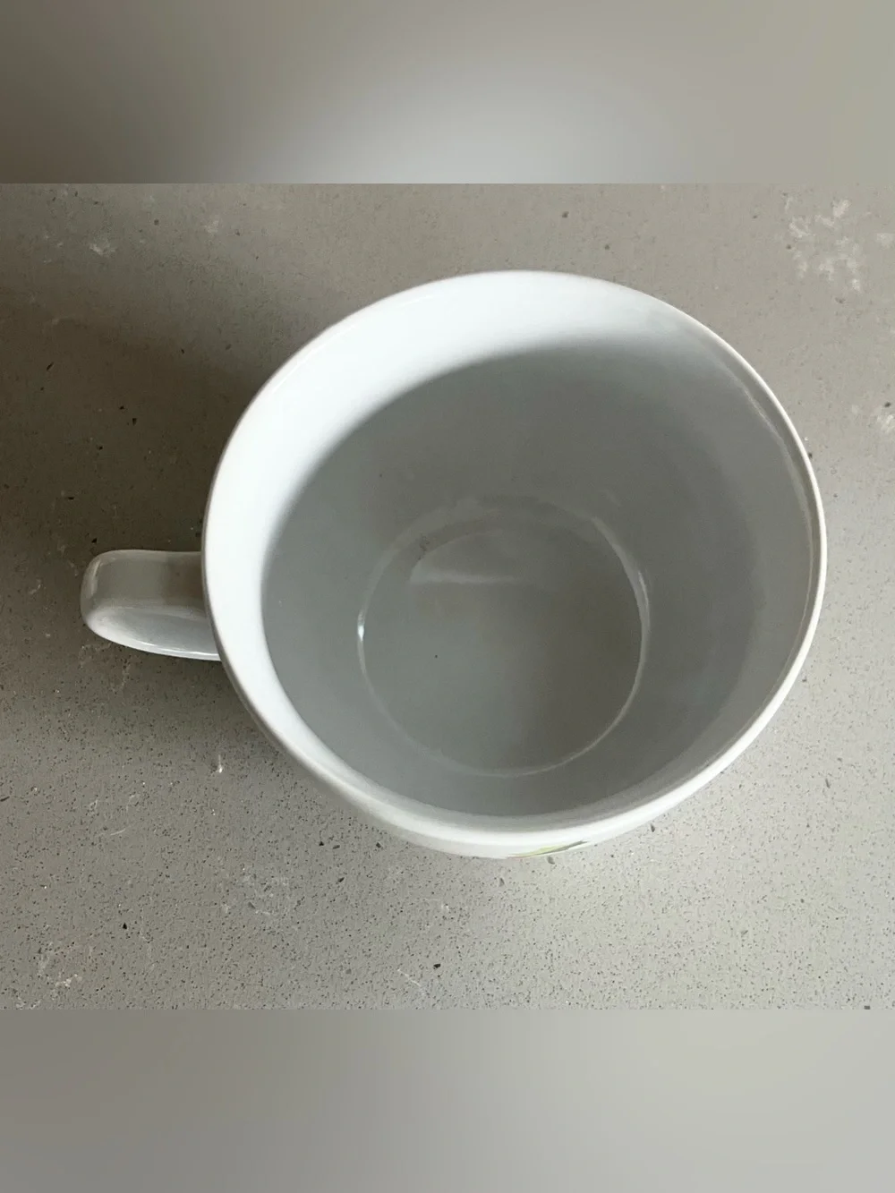 Starbucks holiday mug is in excellent condition. White oversized mug reads STARB
